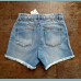 Primark Mädchen Shorts Bermuda Jeans Denim Patches versellbar blau neu 10-11/146