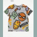 George Jungen T-Shirt Marvel Spider-Man Superhelden kurzarm grau neu
