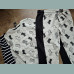 George Jungen Set 2 Sweatshirts 2 Jogger Hose Outfits Dinos angeraut grau schwarz neu