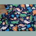 George Jungen Set T-Shirt Top Shorts Bermuda Dino Tiere Frosch Vogel blau neu 4-5/104-110