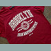 George Jungen T-Shirt Brooklyn New York City kurzarm rot neu