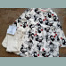 George Baby Mädchen Set Kleid Sweatkleid Strumpfhose Minnie Mouse Disney 9-12/80