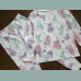George Mädchen Set Schlafanzug Pyjama Disney Prinzessin weiß lila rosa 3-4/98-104