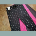 George Mädchen Set 3 Leggings Hosen basic uni pink schwarz grau neu 10-11/140