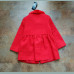 George Mädchen Jacke Mantel Herbst Winter Übergang Knöpfe festlich rot neu 4-5/104-110