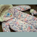 George Mädchen Set Schneeanzug Handschuhe Peppa Pig Wutz Regenbogen wasserabweisend rosa neu