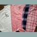 George Mädchen Set 2 Schlafanzüge Pyjamas Karos langarm rosa weiß neu