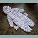 George Mädchen Set Schneeanzug Handschuhe Peppa Pig Wutz Regenbogen wasserabweisend rosa neu