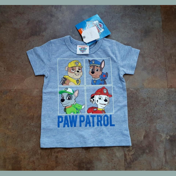 Next Jungen T-Shirt kurzarm Paw Patrol blau bunt 6-9/74