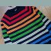 Next Jungen Pullover Strick Regenbogen gestreift schwarz bunt neu 4-5/104-110