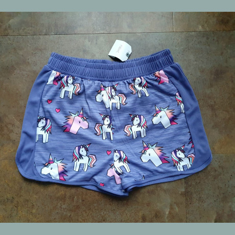 Next Mädchen Badeshorts Badehose Shorts Sport Einhorn lila neu