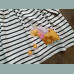 Next Mädchen Kleid langarm Einhorn Blumen gestreift neu 