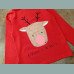 George Unisex Shirt Weihnachten Rudolph Rentier langarm rot 3-4/98-104 