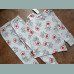 George Unisex Schlafanzug Pyjama Weihnachten Rentier Rudolph grau 5-6/116