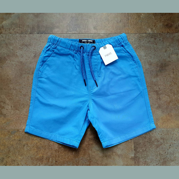 Next Jungen Shorts Bermuda Hose Taschen Gummizug Sommer blau