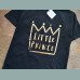 Next Jungen T-Shirt Little Prince Krone kurzarm schwarz gold 5-6/116