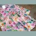 Next Mädchen Kleid langarm Blumen Schmetterlinge rosa 3-4/104