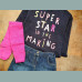 George Mädchen Set Sweater Shorts Hotpants Strumpfhose 18-24/86-92