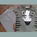 Next Jungen Baby Set T-Shirt Hose Zebra khaki 3-6/68
