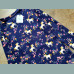 Next Mädchen Shirt Einhorn Blumen gerippt langarm blau lila bunt 11-12/146-152