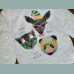 Nutmeg Mädchen Shirt Tiere Katze Reh Panda Glitzer grau 