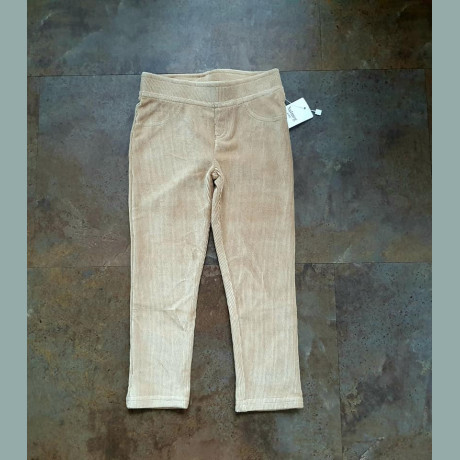 Nutmeg Mädchen Leggings Hose gerippt cord beige 