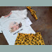F&F Mädchen Set T-Shirt Shorts Band König der Löwen gelb weiß