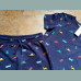 George Jungen Set T-Shirt Top Shorts Bermudas Dino blau