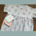 George Mädchen Baby Set Kleid Tunika Socken Dumbo Elefant grau rosa 