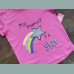 Matalan Mädchen T-Shirt kurzarm Stern Sternschnuppe Mummy Glitzer pink 3-4/104