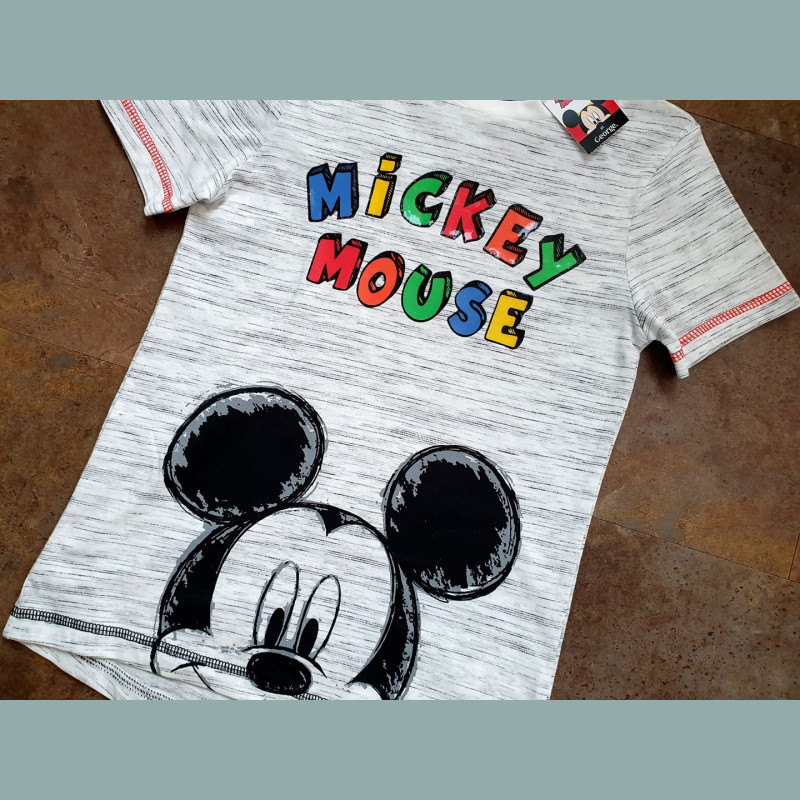 Disney Mickey Jungen T-Shirt Grau 