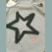 Next Unisex Shirt Stern big Star Graffiti grau 3-6/68